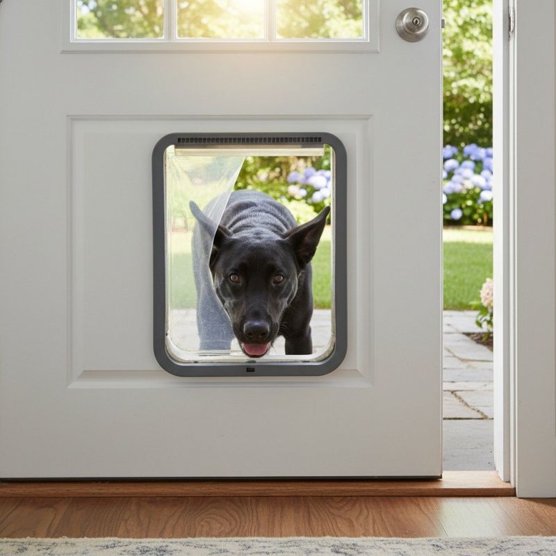 Pet Door Installation detail