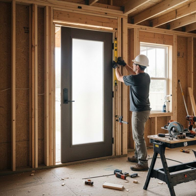 Maple Door Installation